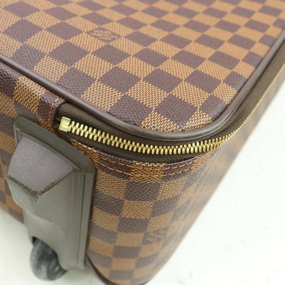 💯 Auth Louis Vuitton Pegase 45 Ebene Travel Bag - Picture 6 of 9